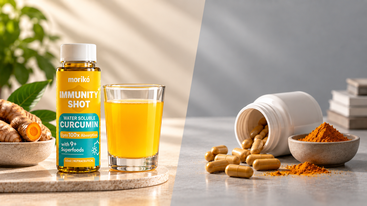 Water-Soluble Curcumin vs Regular Curcumin Supplements: What Actually Changes